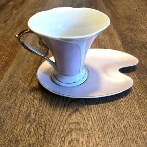 Vintage Porcelain Tea Cup and Suacer